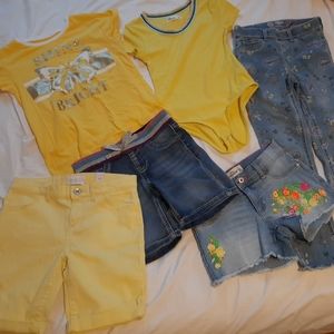 Girls Summer Tops & Bottoms